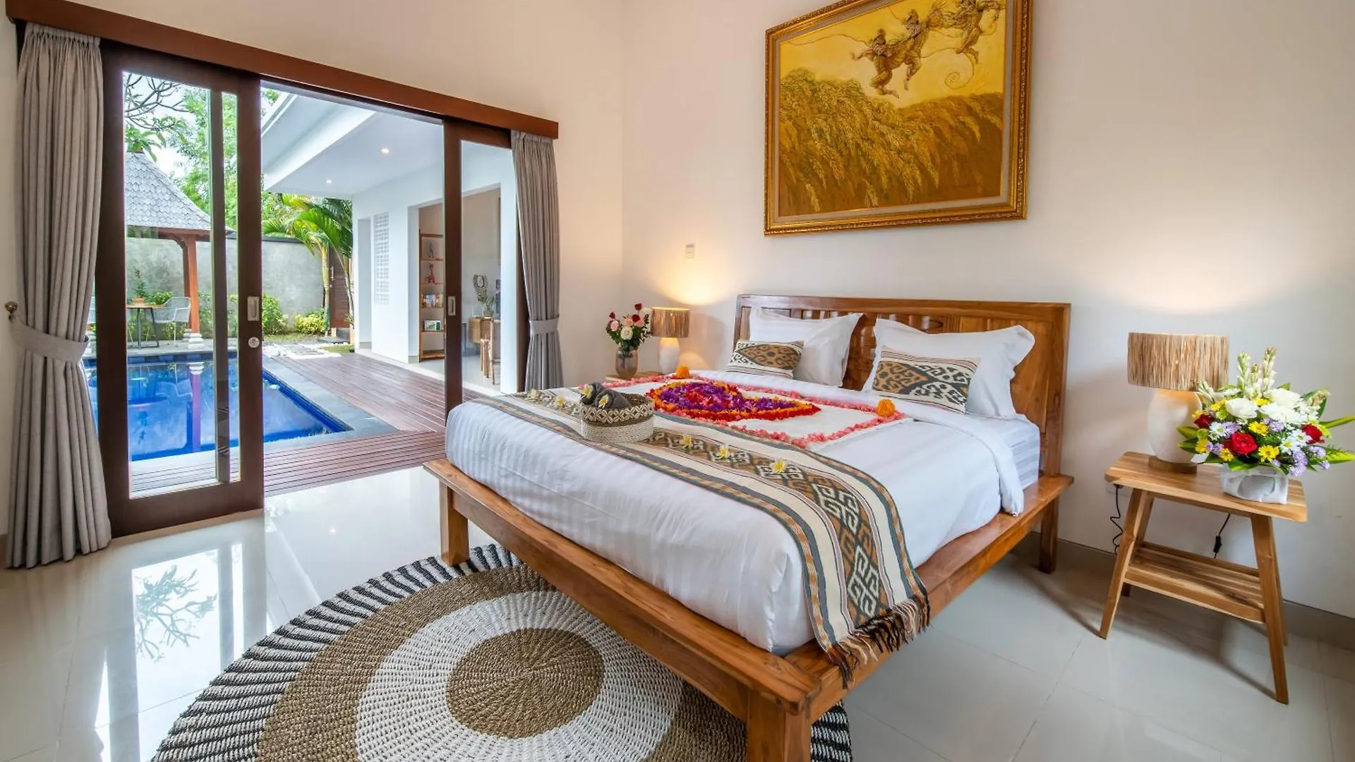 Arts Biyu Villa Two-Bedroom With Private Pool Kuta Seminyak Indonésie